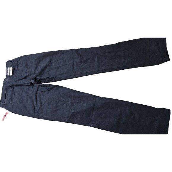 NWT IZOD School Uniform Pants Girls Size 9 Navy Skinny Stretch Fit Pants - Picture 2 of 9